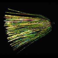Howie&#39;s Tackle Fly Skirts 3pk Glitter Super Apple