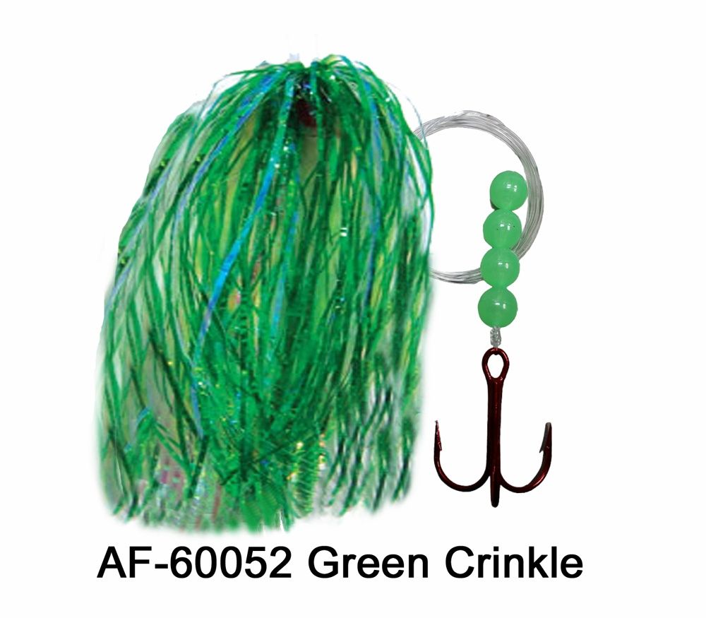 Dreamweaver Action Fly, Color: Green Crinkle