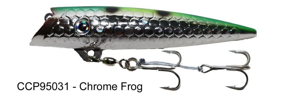 Dreamweaver Captian Choices Plugs, Color: Chrome Frog