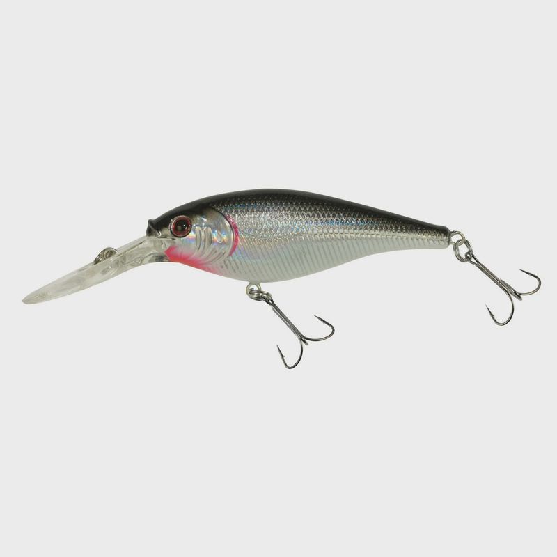 Flicker Shad #5 Black Silver