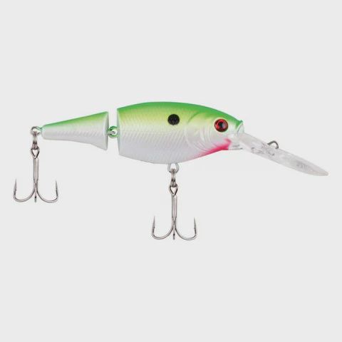 Flicker Shad Jointed 7 Chartreuse Pearl