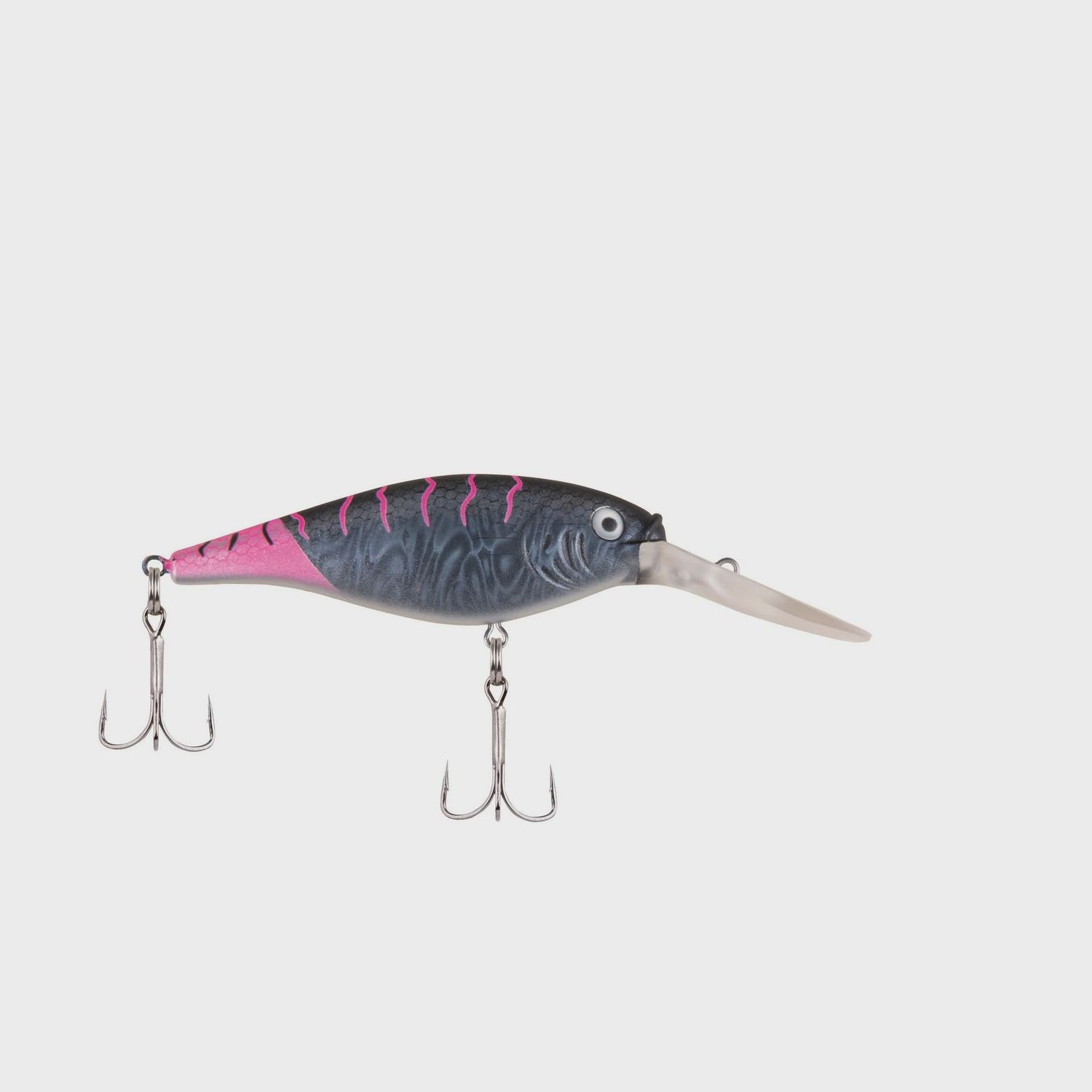 Flicker Shad 5 Firetail Black Cougar