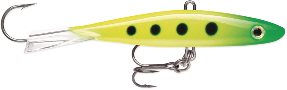Jigging Shadow Rap 9 Glow Slimy Lime