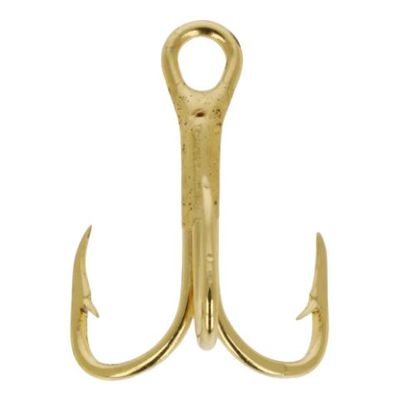 2X Treble Hook Bronze