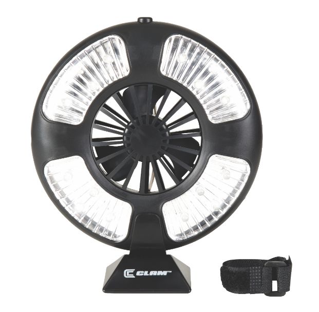 Clam LED Fan Light Small
