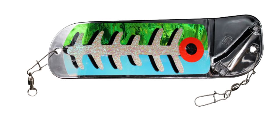 DW Flip Fin 8" Dragon Slayer Chrome