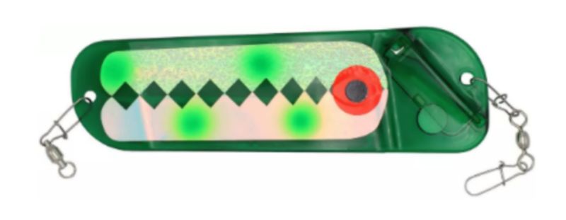 DW Flip Fin 8" Songin's Green Bam