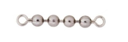 Luhr Jensen Swivel Chain 4 Beads 4 Pack