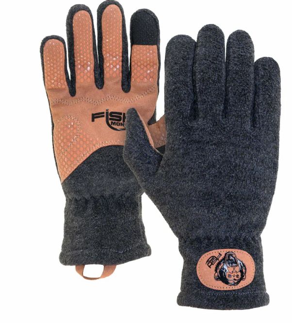 Fish Monkey Task Fleece Gloves Medium