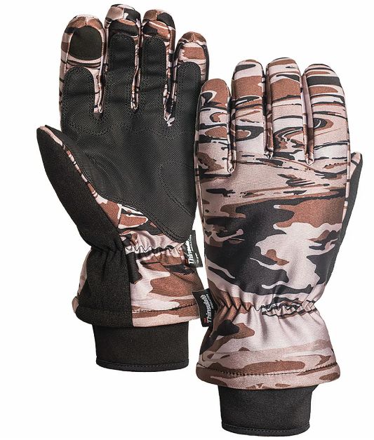 Fish Monkey Tundra EX Gloves Water Camo XL