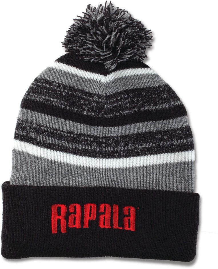 Rapala Pom Beanie Black/Red