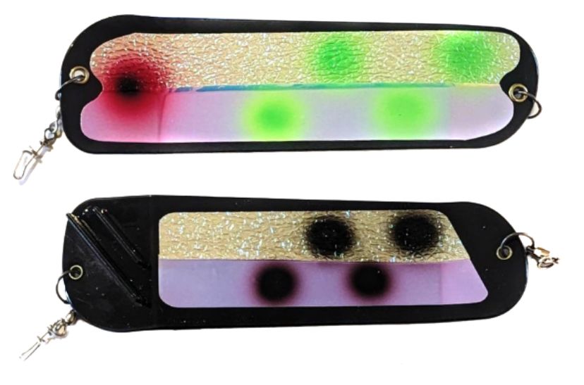 Salmon Candy Flasher 8" Songins Black Bam