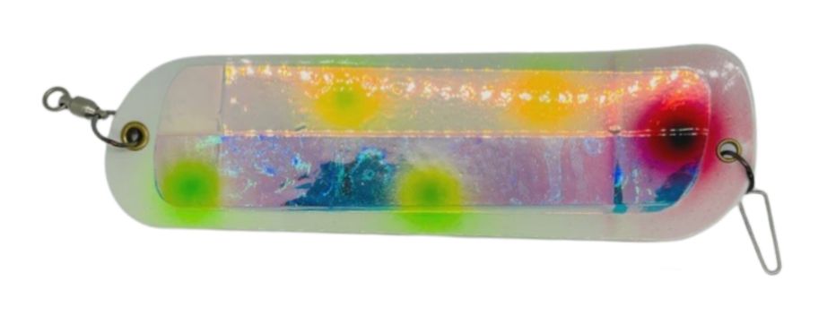 Gator Tackle Flasher 8" UV Blue Bam Superglow