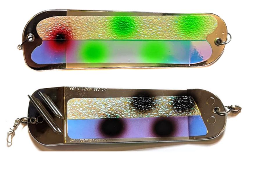 Salmon Candy Flasher 8" Songin's Chrome Bam