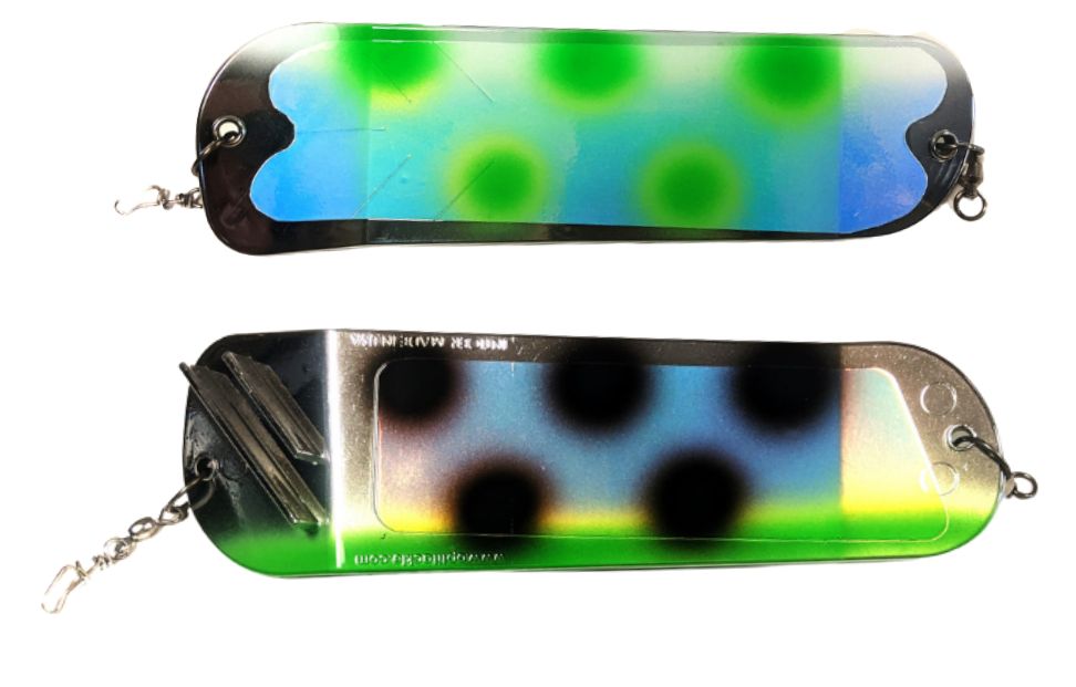 Salmon Candy Flasher 8" Lance's UV 2 Face