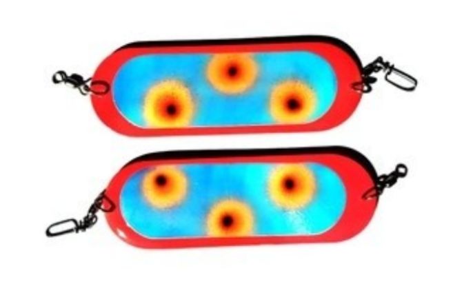 Salmon Candy Double O Steelie Candy