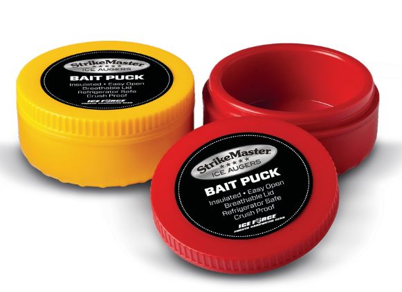 Strikemaster Bait Puck 1 Pack Red or Yellow