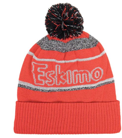 Eskimo Reflective Pom Hat Red