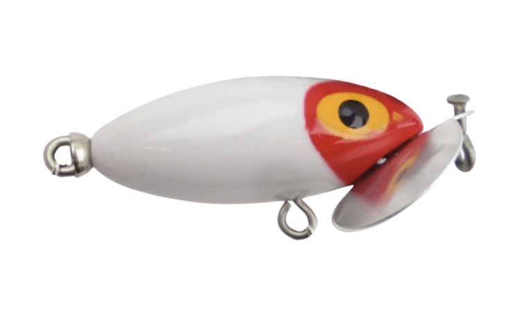 Arbogast Jitterbug 3/8oz Red/White