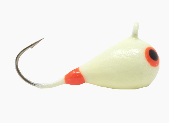 Clam Tungsten Drop #12 Glow White