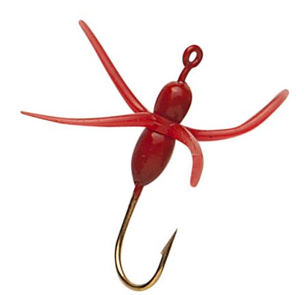 Custom Jigs &amp; Spins Nuclear Ant #10 Blood Red