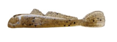 Grumpy Goby Mini Goby 2.25” Green Pumpkin/Brown