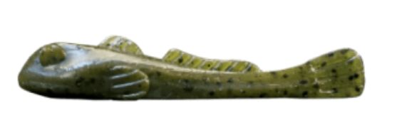 Grumpy Goby Round Goby 2.6” Green Pumpkin