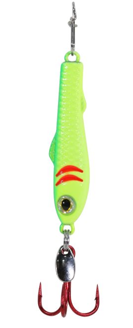 Clam Pinhead Pro 1/16 Chartreuse Lime Glow