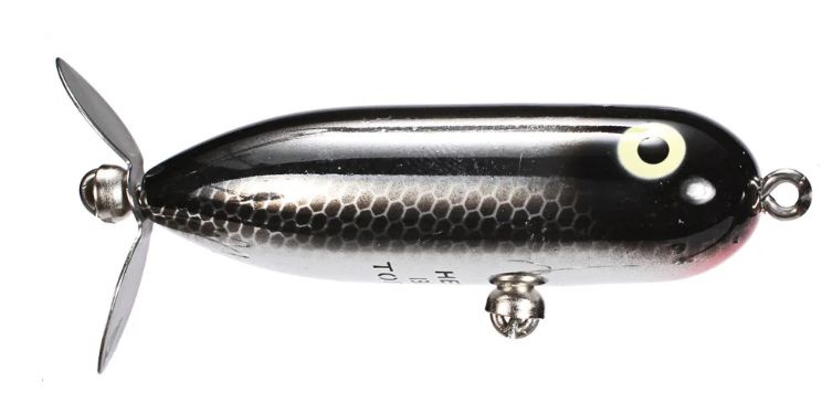 Heddon Torpedo Tiny Black Shiner