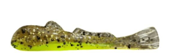 Grumpy Goby Round Goby 2.6” Natural Goby/Chartreuse