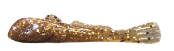 Grumpy Goby Round Goby 2.6”Natural Goby/Gold