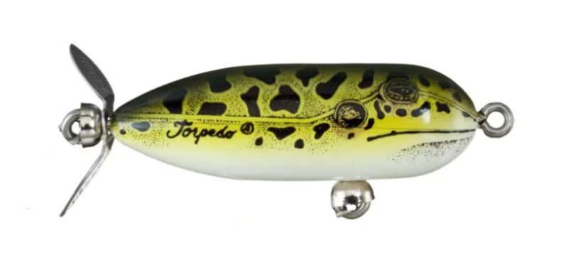 Heddon Torpedo Tiny Natural Leopard Frog