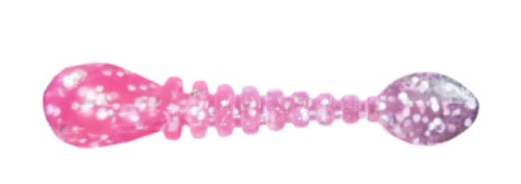 Grumpy Goby Micro Grubby 2” Pink Crackle UV