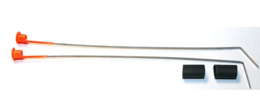 K&amp;E Spring Bobber 2pk Flat Steel Bobber