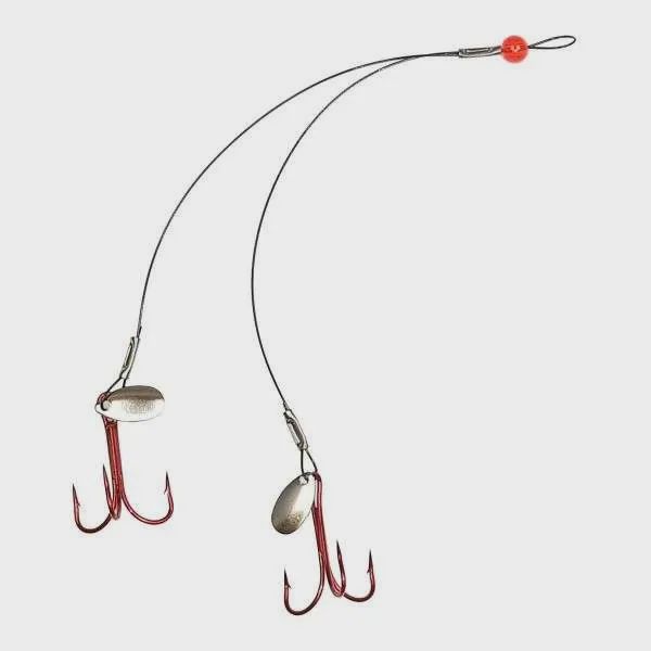 HT Hot Rigs Treble Tip Up Rig #4