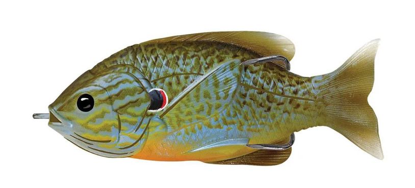 LiveTarget Sunfish 3” Natural Blue Pumpkinseed