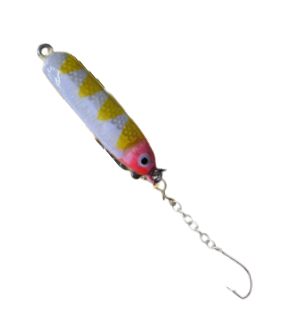Hali Sukkula Jig 25mm White/Yellow Glow