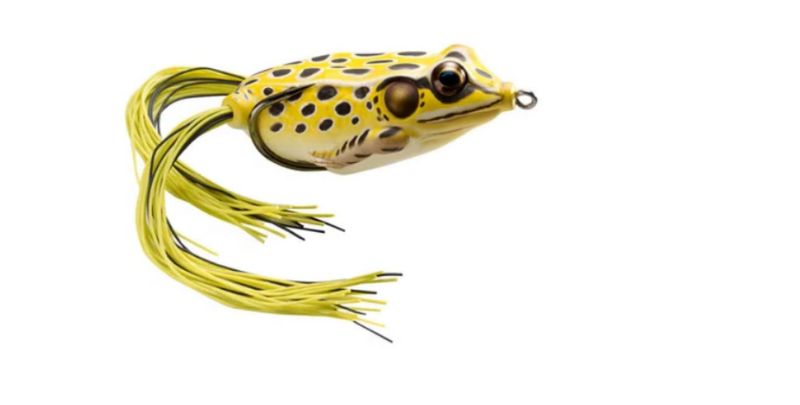 LiveTarget Hollow Body Frog 55T Yellow/Black**