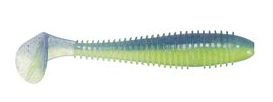 Keitech FAT Swing Impact  2.8" Blue Chartreuse