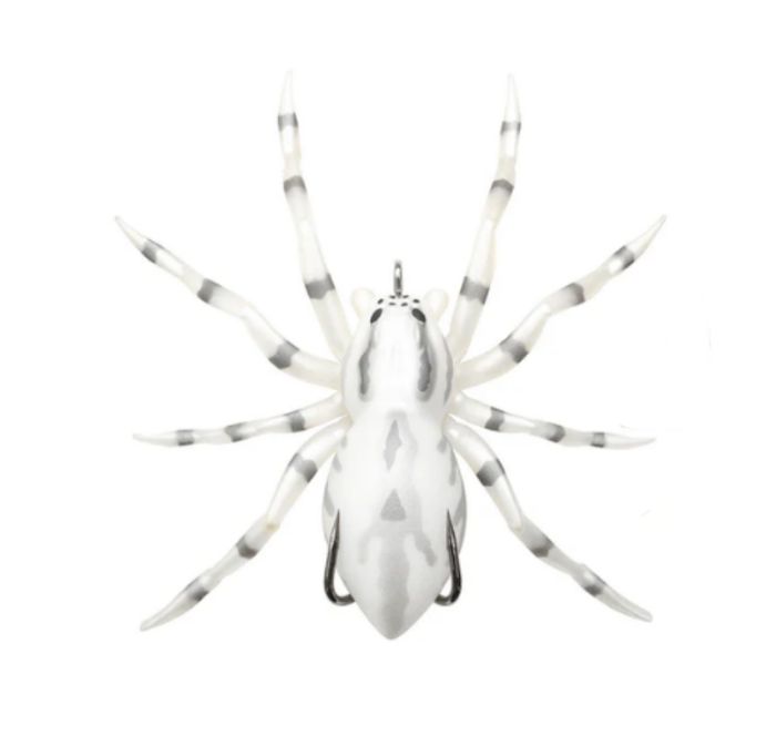 Lunkerhunt Phantom Spider 2” White Wolf
