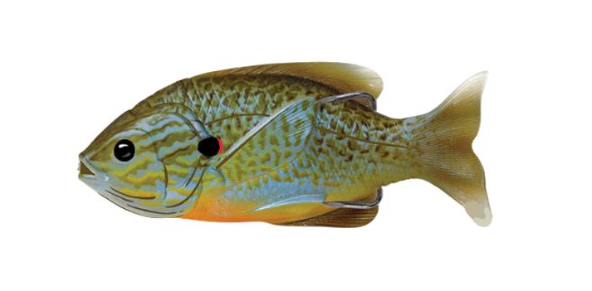 LiveTarget Hollow Body Sunfish 3.5 Blue Pumpkinseed**