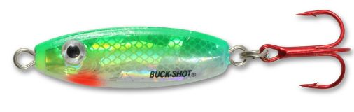 NorthLand Buck Shot Spoon 1/16 Glow Perch