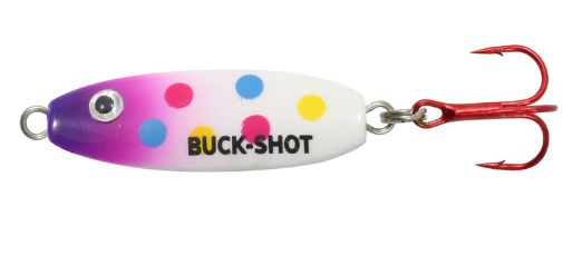 NorthLand Buck Shot Spoon 1/8 Purple Wonderbread