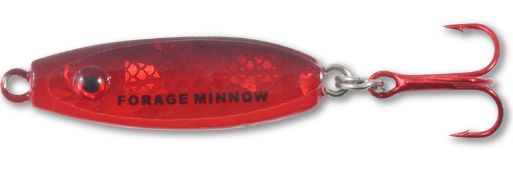 Northland Forage Minnow Spoon 1/32 Glow Redfish