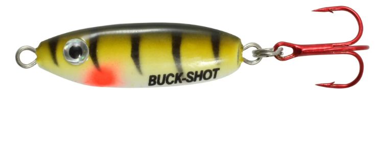 Northland Buck Shot Rattle 1/8 Green Perch UV