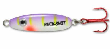 Northland Buck Shot Rattle 1/8 Purple Tiger UV