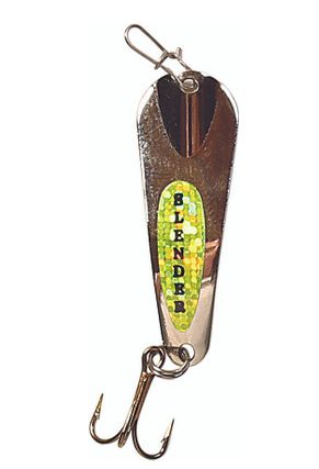 Custom Jigs &amp; Spins Slender Spoon 1/16 Gold/Chartreuse