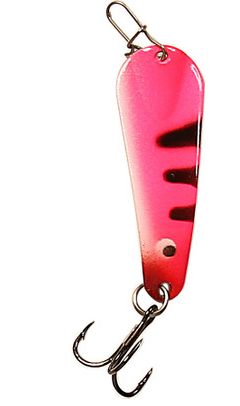 Custom Jigs &amp; Spins Pro Slender Spoon 1/16 Pink Tiger