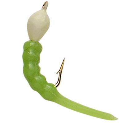 Custom Jigs &amp; Spins  Shrimpo Size 10 Glow Brite Lime