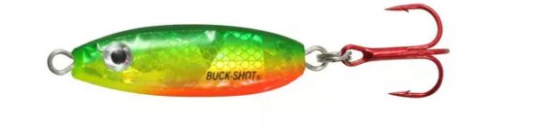 NorthLand Buck Shot Spoon 1/16 Glow Firetiger